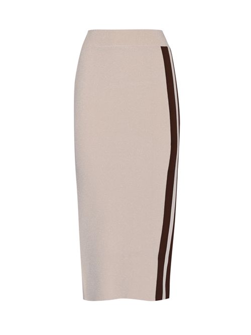 Gonna Arcobaleno in felpa piquet lurex PINKO | 106338 A34DC44